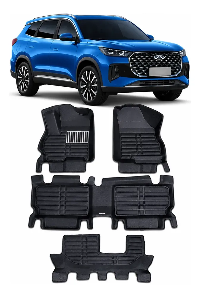 Kit de tapete bandeja para Chery Tiggo 8 Pro, jogo completo de peças